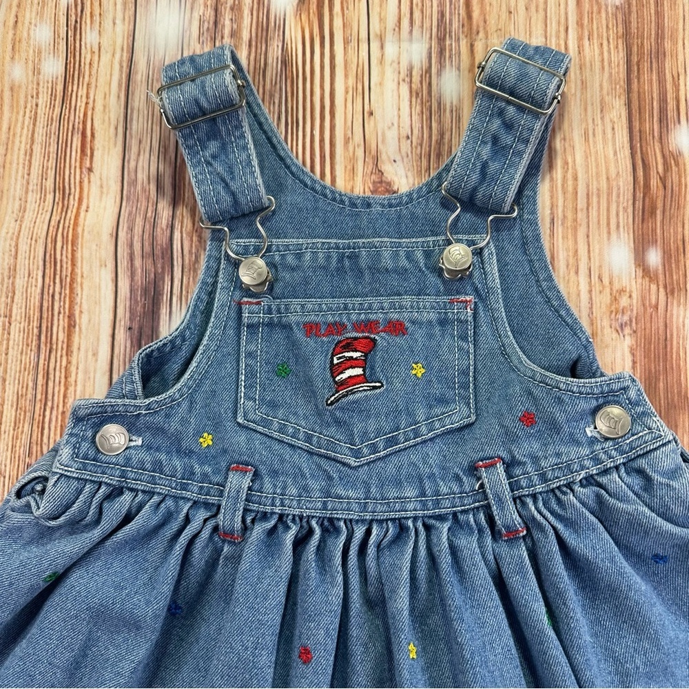 Vintage Dr. Seuss Embroidered Jean Jumper
Size 18 Months - Picture 3 of 11